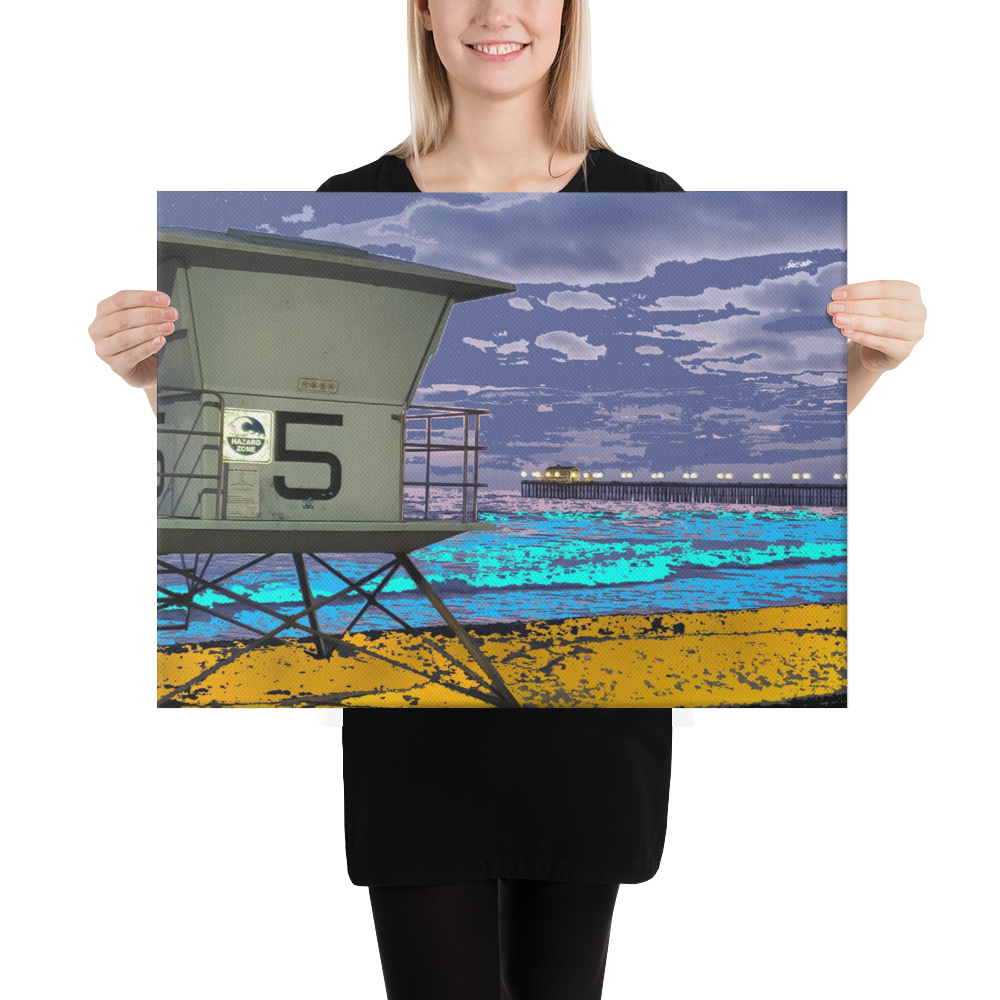 BEACH STRAND Canvas Art