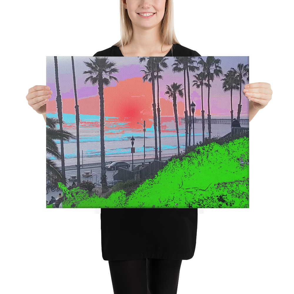 SUNSET Canvas Art