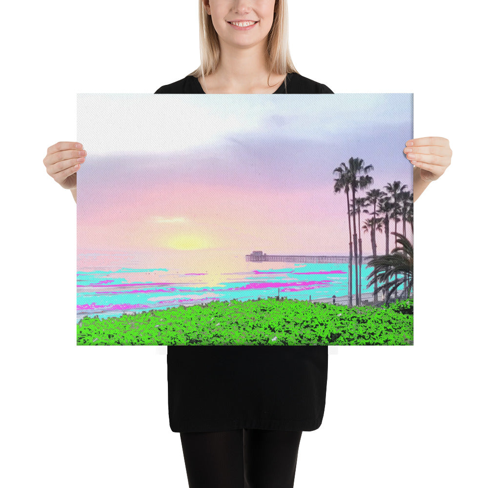 BEACHING Canvas Art