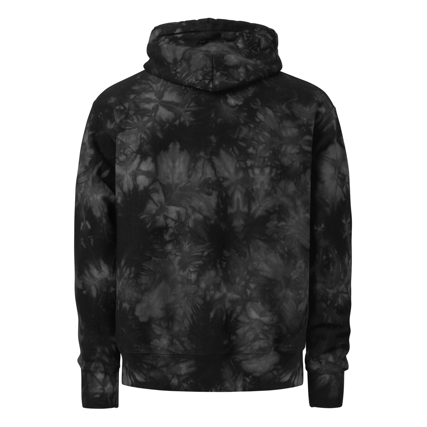 Sweater/Champion tie-dye hoodie