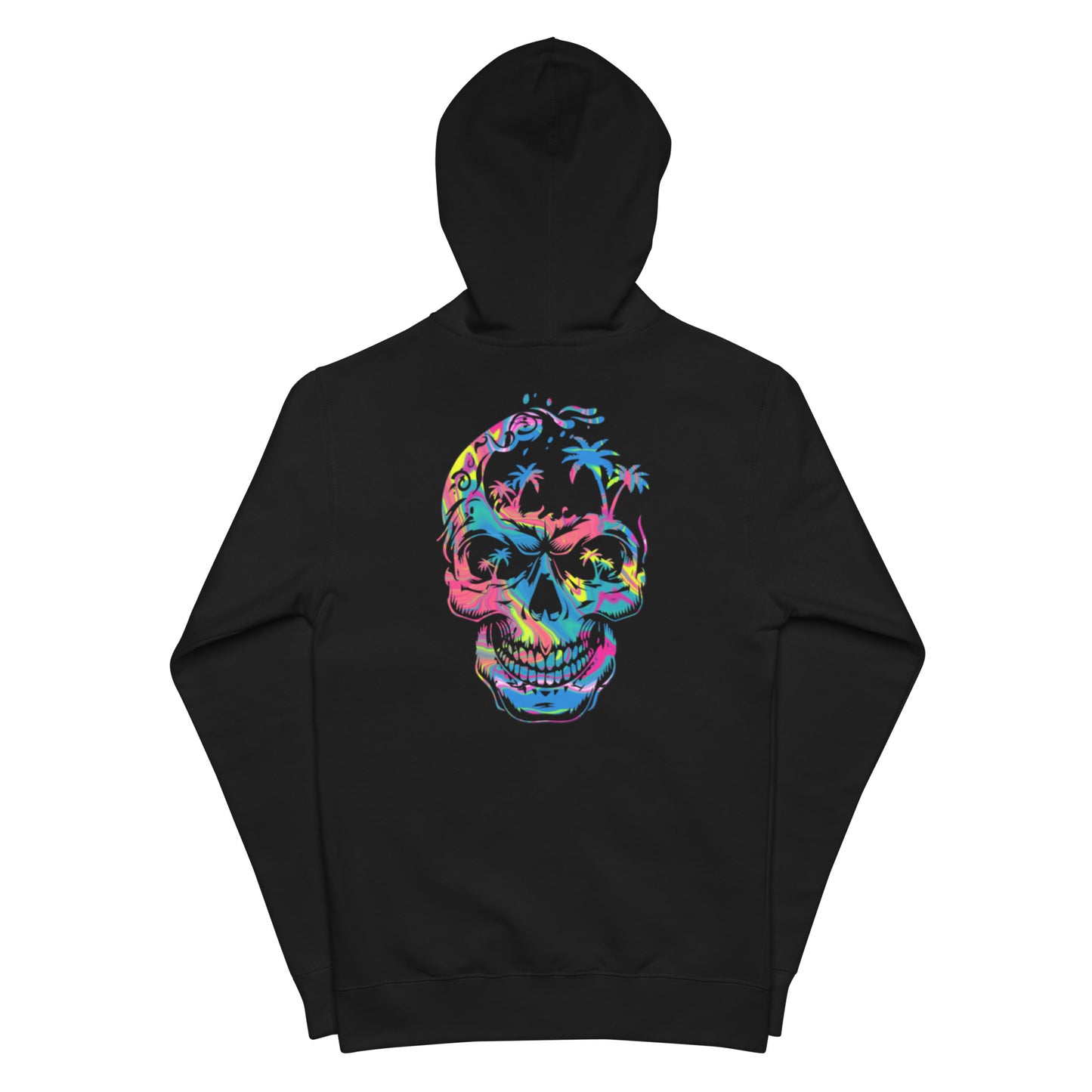 Fleece zip up hoodie